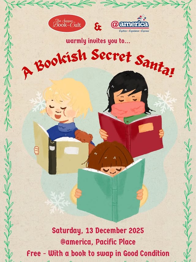 Bookish Secret Santa with @america - 13 Desember 2025