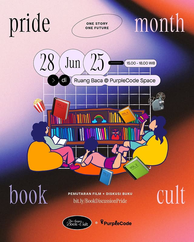 Pride Month Book Cult - 28 Juni 2025