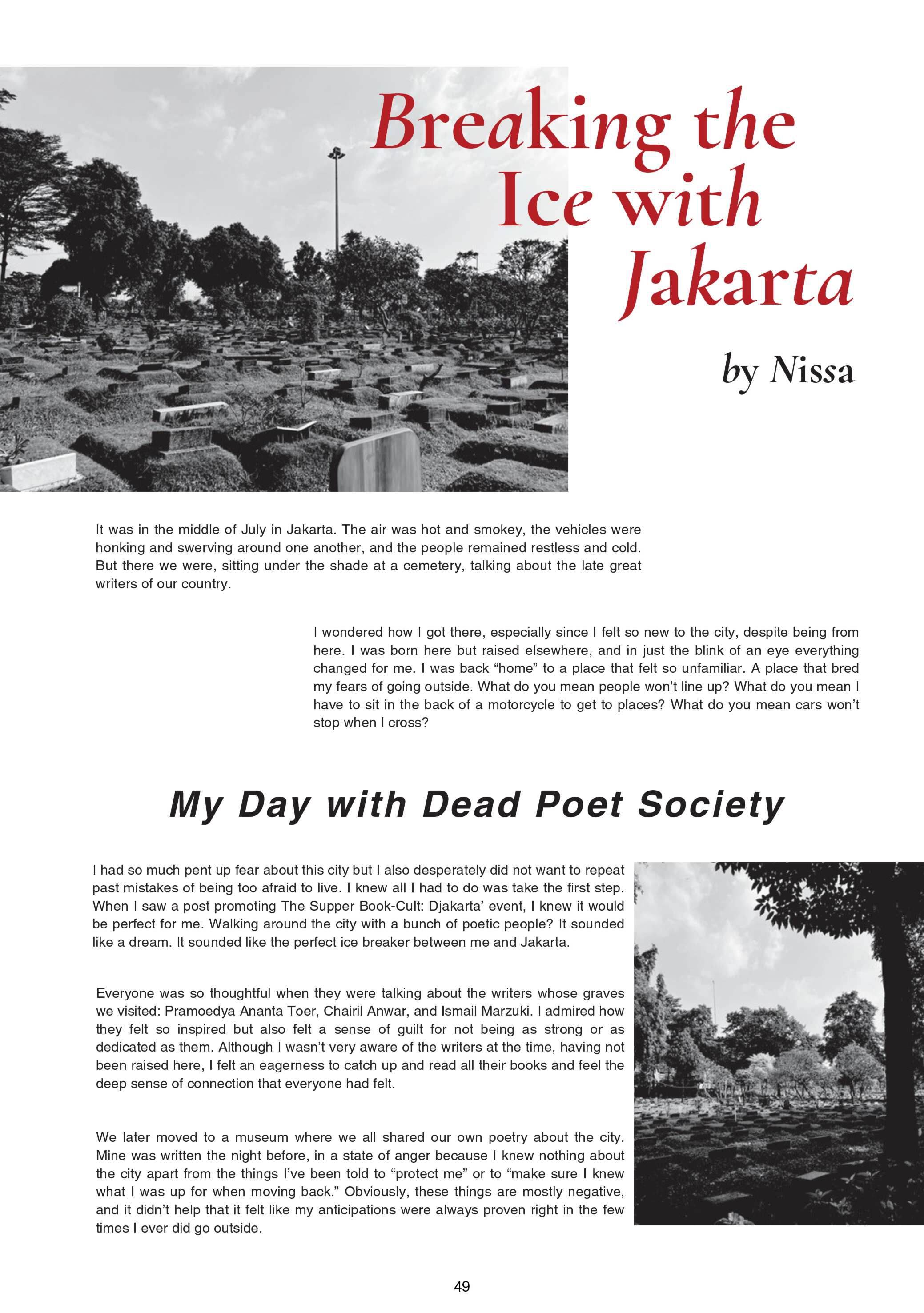 Breaking the Ice with Jakarta cover