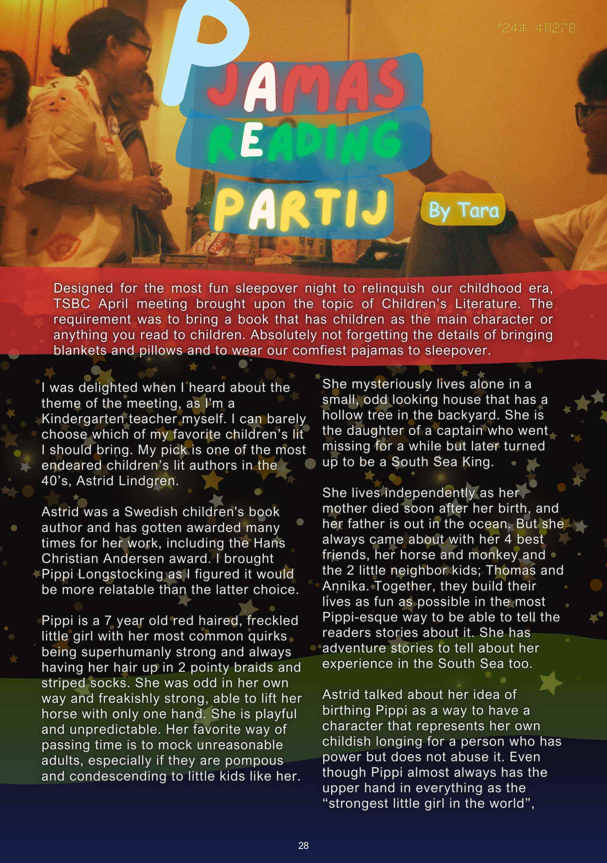 Pijamas Reading Partij cover